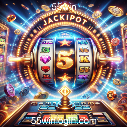 Descubra a Emoção dos Jackpot Slots no 55win